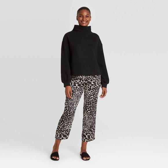 Womens Balloon Sleeve Sweatshirt - Who What Wear - Picture 2 of 3